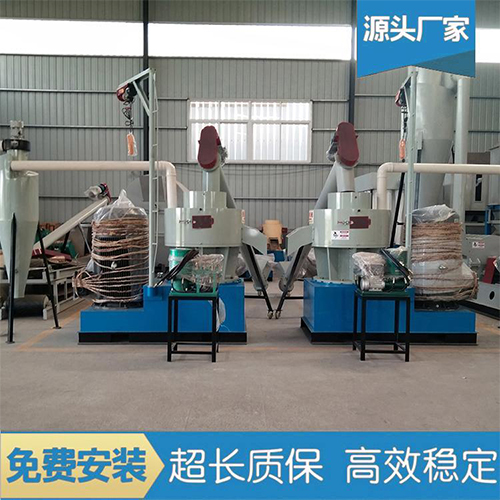 用戶看到秸稈顆粒機(jī)試機(jī)的效果，真心覺得值